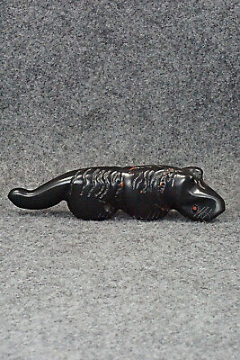 Mountain Lion Zuni Fetish Carving - Justin Red Elk