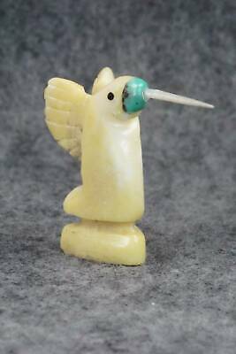 Humming Bird Zuni Fetish Carving - Justin Red Elk