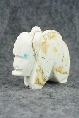 Buffalo Zuni Fetish Carving - Gilbert Lonjose