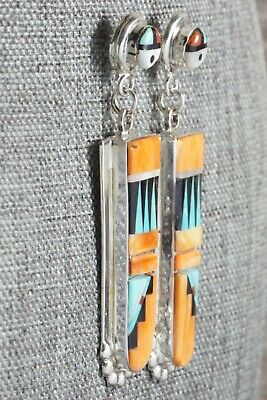 Multi Stone & Sterling Silver Earrings - Patty Edaakie