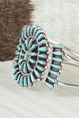 Turquoise & Sterling Silver Bracelet - Judy Wallace
