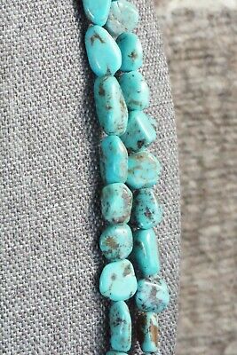 Turquoise & Sterling Silver Necklace - Navajo