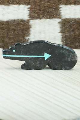 Bear Zuni Fetish Carving - Bernard Laiwakete