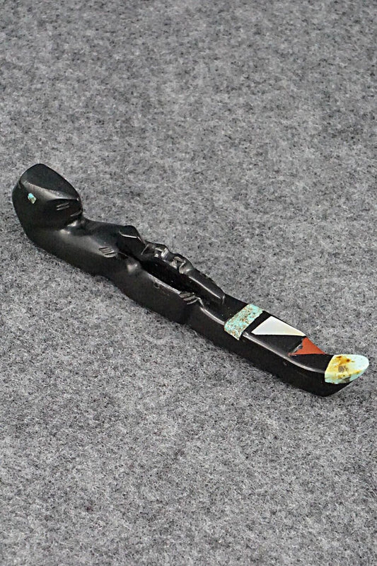 Otter Zuni Fetish Carving - Steven Natachu