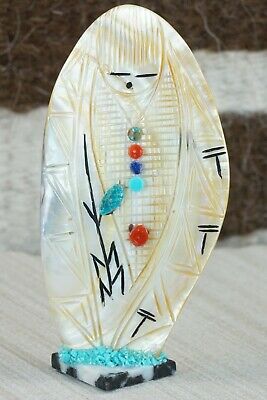 Corn Maiden Zuni Fetish Carving - Gloria Chattin