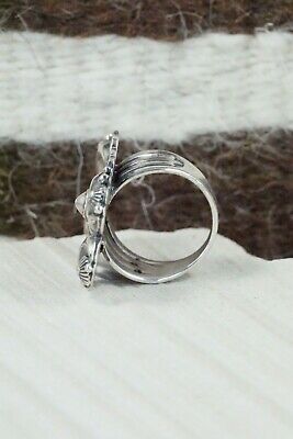 Navajo Sterling Silver Ring - Derrick Gordon - Size 6.75