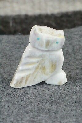 Owl Zuni Fetish Carving - Brandon Phillips