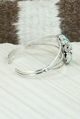 Turquoise & Sterling Silver Bracelet - Michael Calladitto