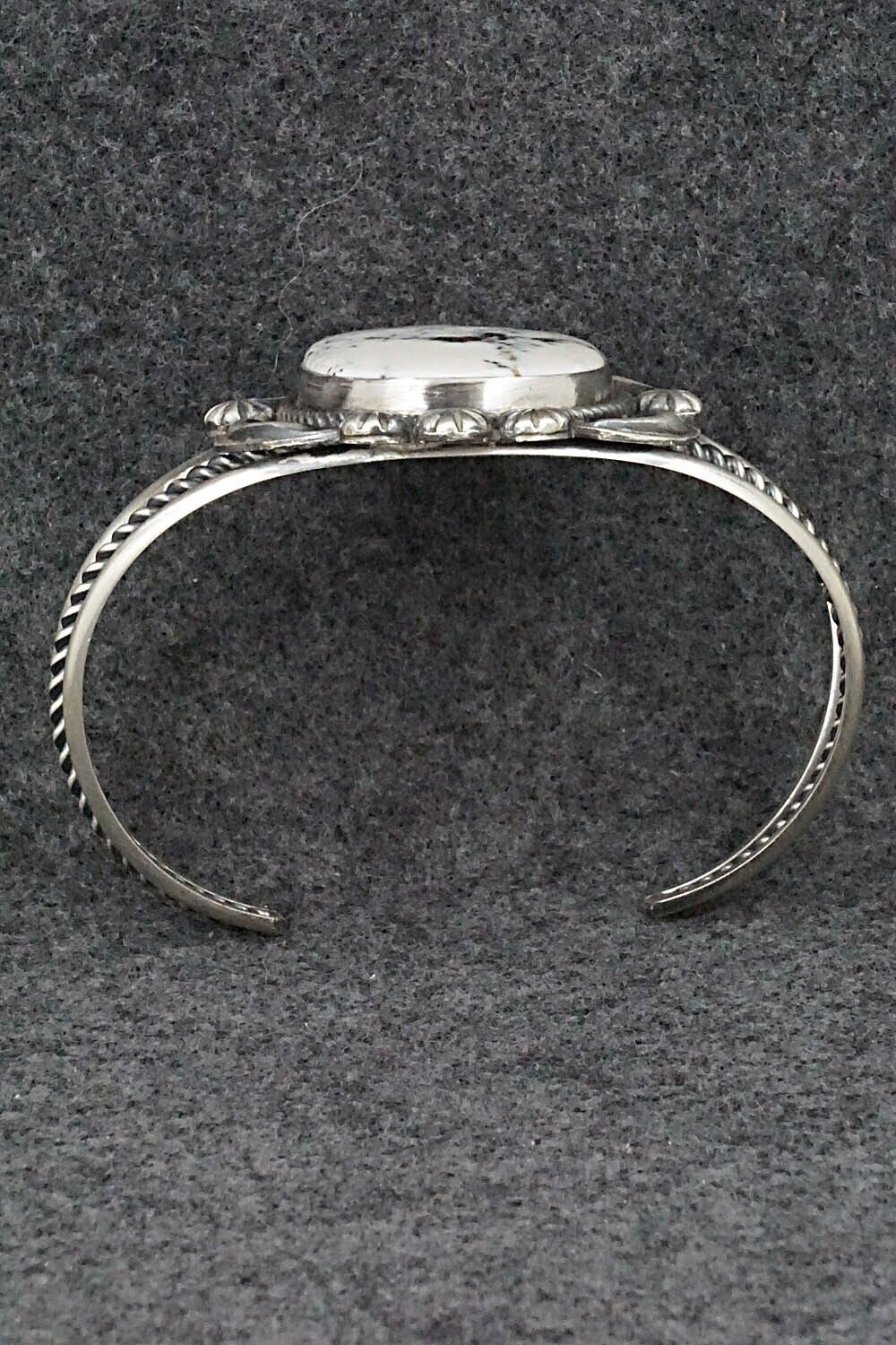 White Buffalo & Sterling Silver Bracelet - Jeff James