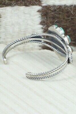 Turquoise & Sterling Silver Bracelet - Roberta Begay