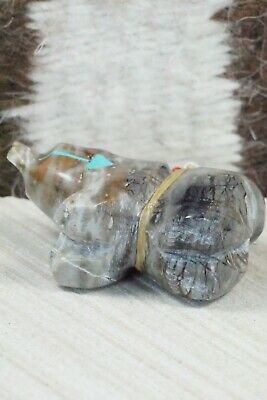 Bear Zuni Fetish Carving - Stewart Alanzo