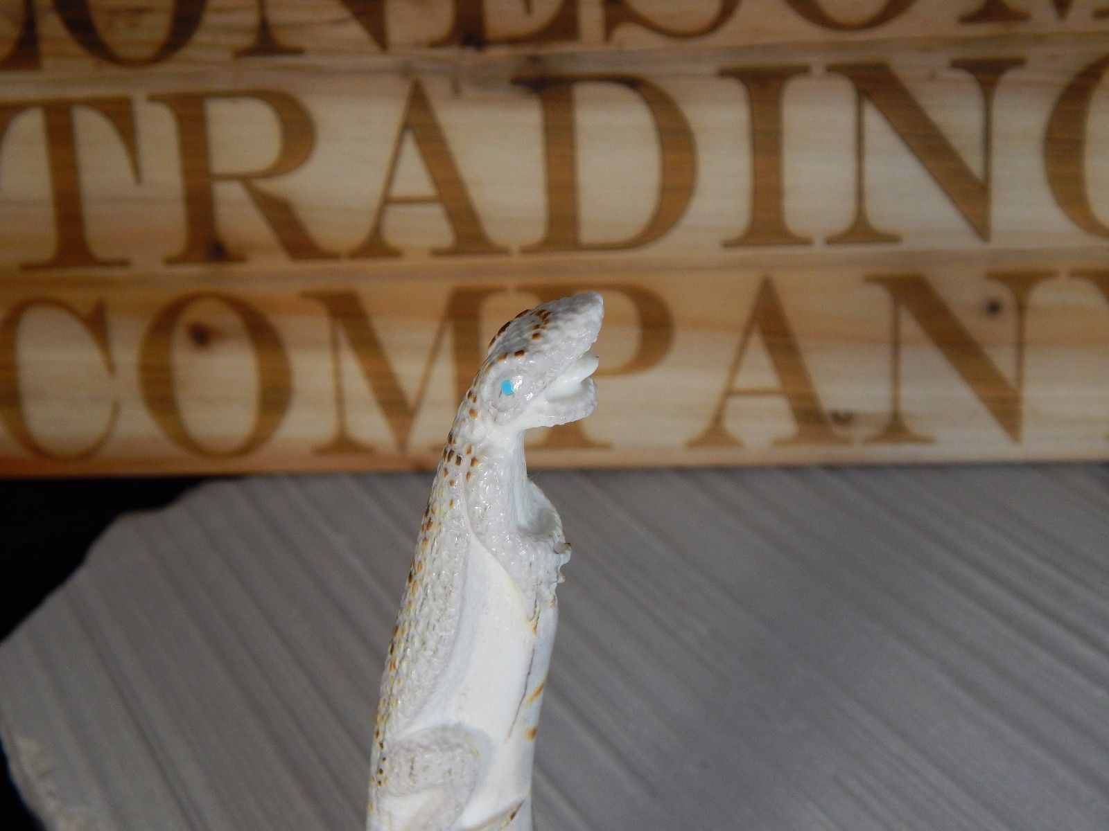 Lizard Zuni Fetish Carving - Maxx Laate - High Lonesome Trading