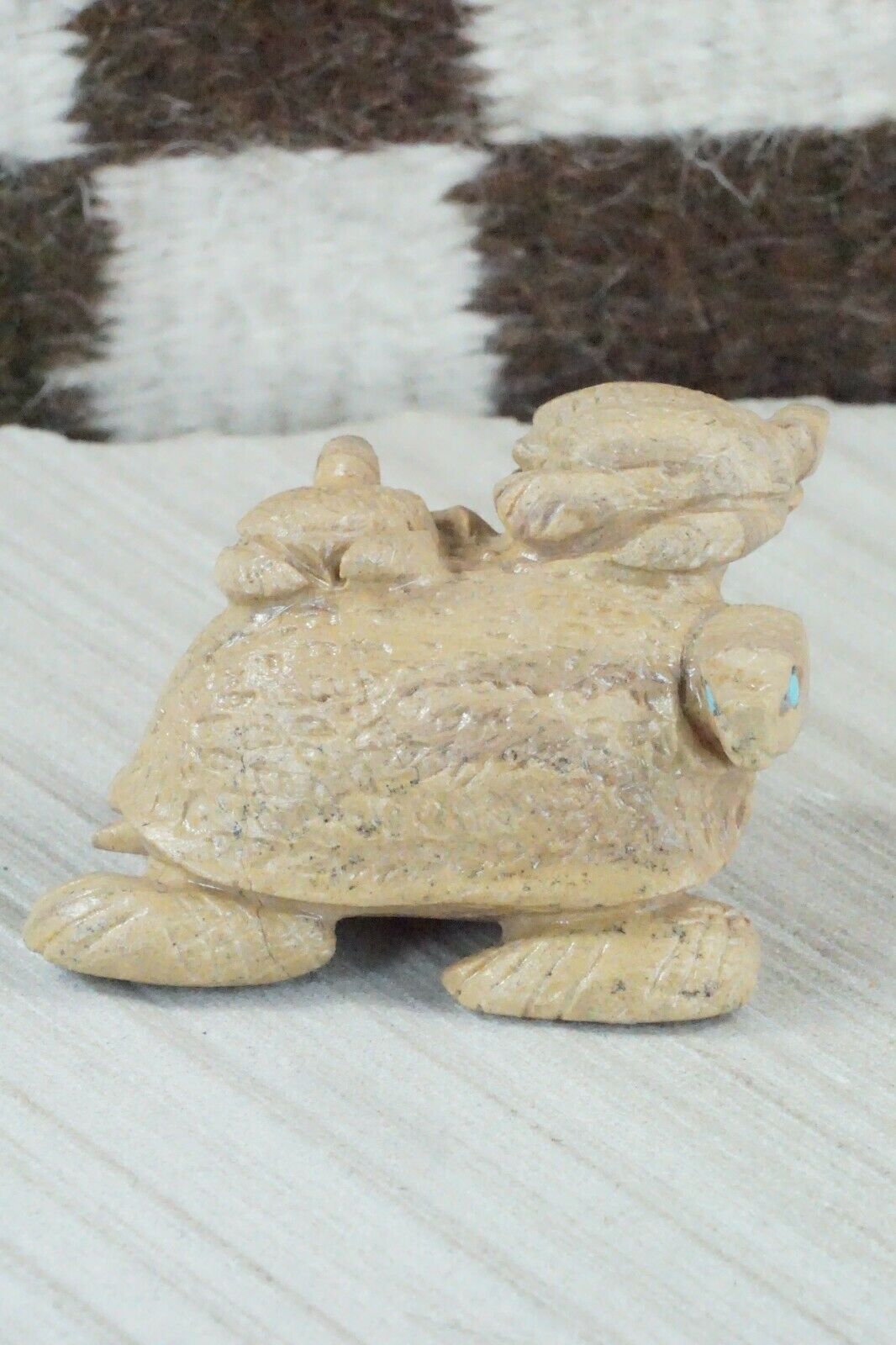 Turtle Zuni Fetish Carving - Michelle Cheama