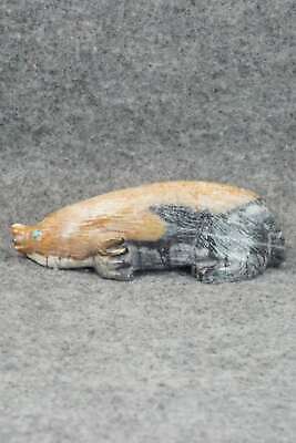 Mole Zuni Fetish Carving - Derrick Kaamasee
