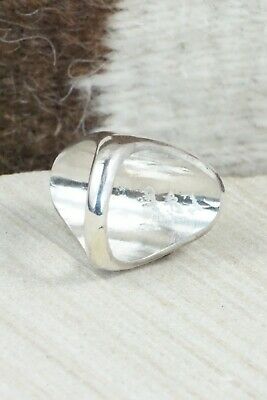 Turquoise & Sterling Silver Ring - Lyolita Tsattie - Size 6