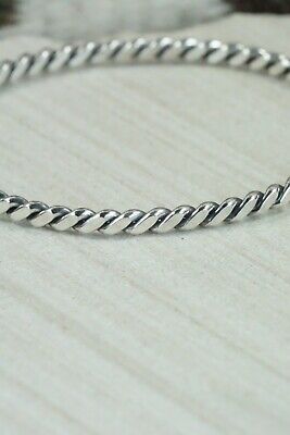 Sterling Silver Bangle - Elaine Tahe