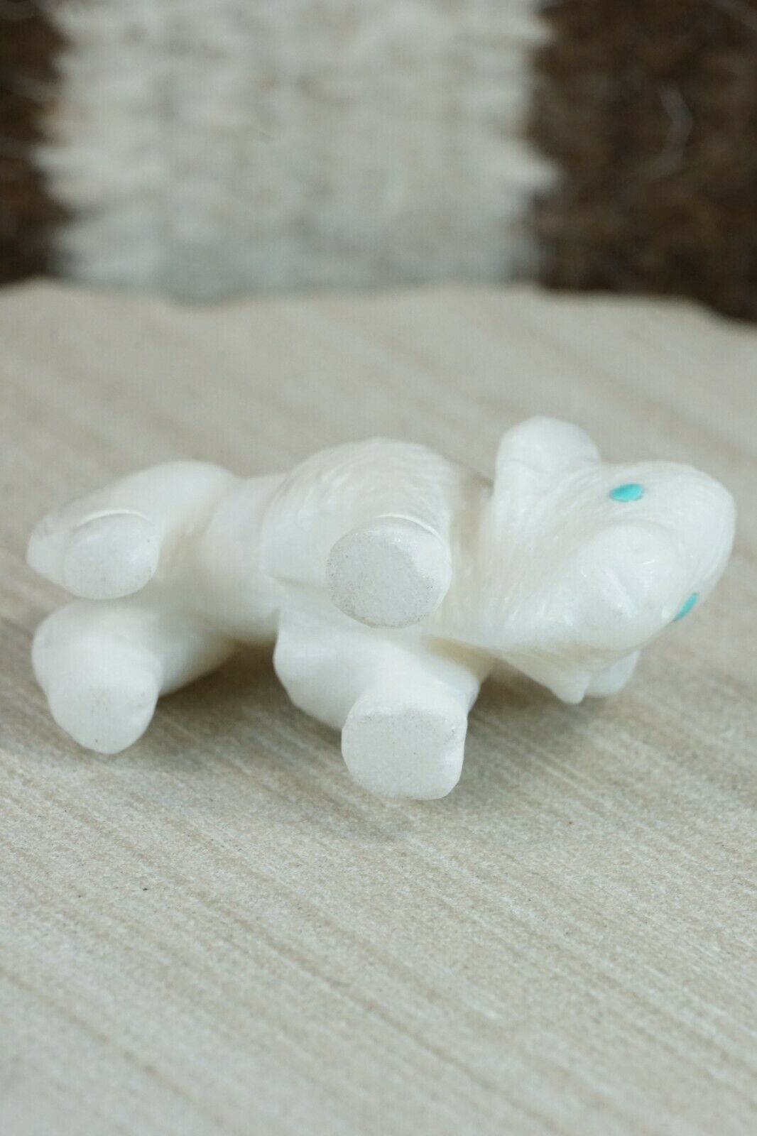 Buffalo Zuni Fetish Carving - Jonas Hastito