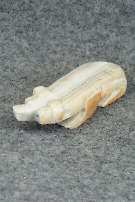 Badger Zuni Fetish Carving - Reynold Lunasee