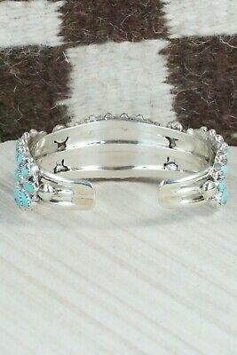 Turquoise & Sterling Silver Bracelet - Jazz Wilson - High Lonesome Trading