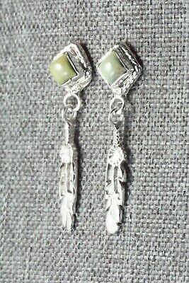 Turquoise & Sterling Silver Earrings - Anissa Martinez