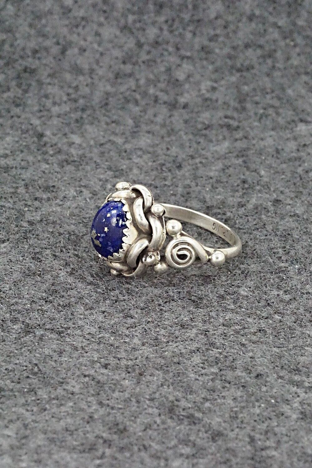 Lapis & Sterling Silver Ring - Maritta Martinez - Size 7.25