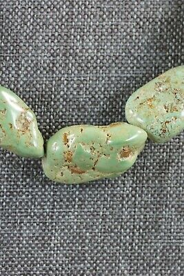 Navajo Turquoise & Sterling Silver Necklace - Louise Joe