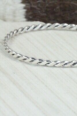 Sterling Silver Bangle - Elaine Tahe