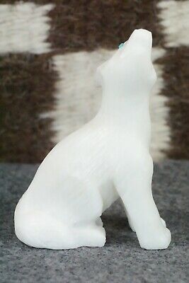 Coyote Zuni Fetish Carving - Derrick Kaamasee