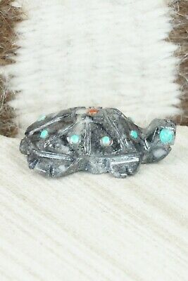Turtle Zuni Fetish Carving - Carl Etsate