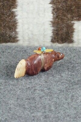 Wolf Zuni Fetish Carving - Peter Gasper