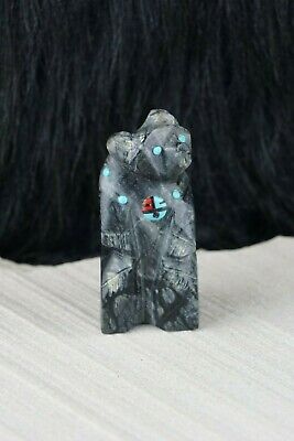Bear Zuni Fetish Carving - Danette Laate - High Lonesome Trading