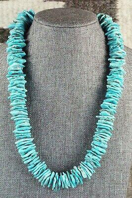 Turquoise & Sterling Silver Necklace - Louise Joe - High Lonesome Trading