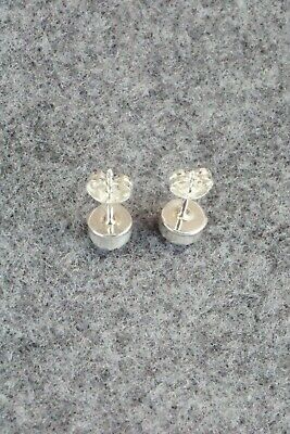 Turquoise & Sterling Silver Earrings - Annie Spencer - High Lonesome Trading