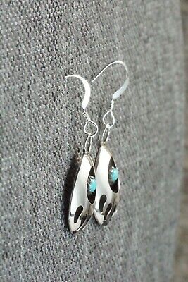 Turquoise & Sterling Silver Earrings - Leta Parker