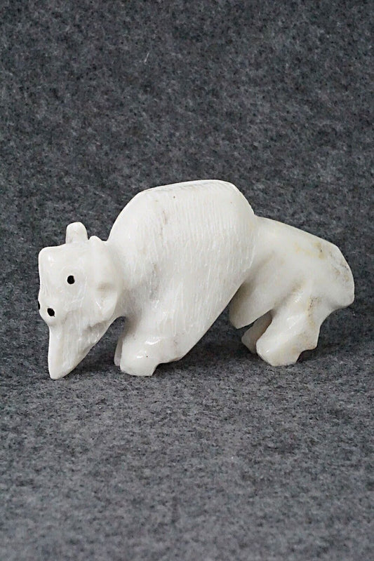 Buffalo Zuni Fetish Carving - Russell Shack