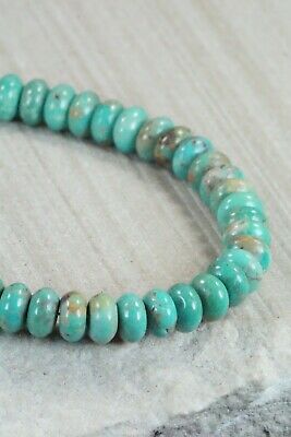 Turquoise & Sterling Silver Necklace - Navajo