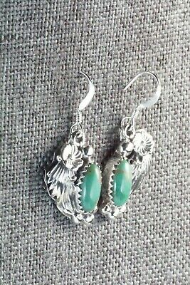 Turquoise & Sterling Silver Earrings - KimMarie Whitehorse