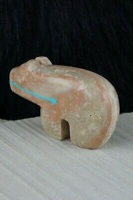 Bear Zuni Fetish Carving - Bernard Laiwakete - High Lonesome Trading