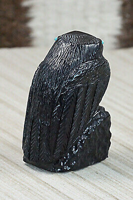 Crow Zuni Fetish Carving - Mike Tucson